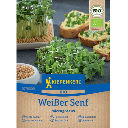 BIO Biała gorczyca - mikroliście - 50 g