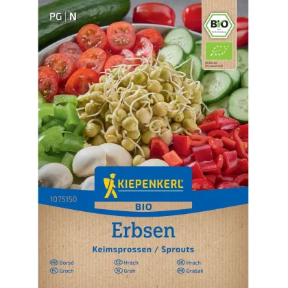 BIO Groch siewny - bio nasiona do kiełkowania - 50 g