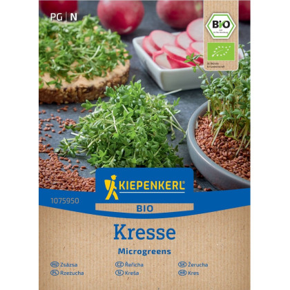 BIO Rzeżucha - Lepidium sativum - bio nasiona do kiełkowania - 60 g