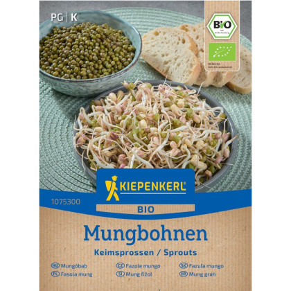BIO Fasola Mung - Vigna radiata - bio nasiona do kiełkowania - 75 g