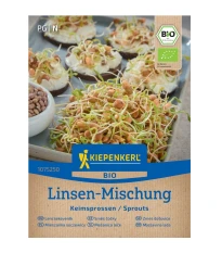 BIO Mieszanka soczewicy - bio nasiona do kiełkowania - 40 g