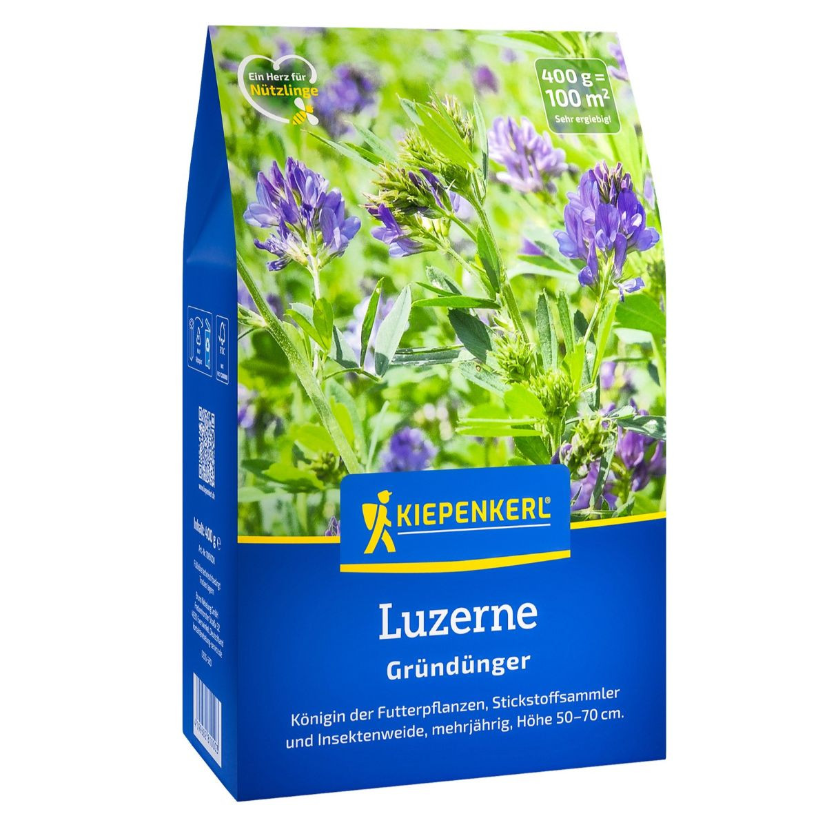 Zielony nawóz - lucerna - nasiona - 400 g