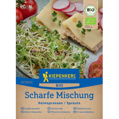 BIO Ostra mieszanka - bio nasiona do kiełkowania - 40 g