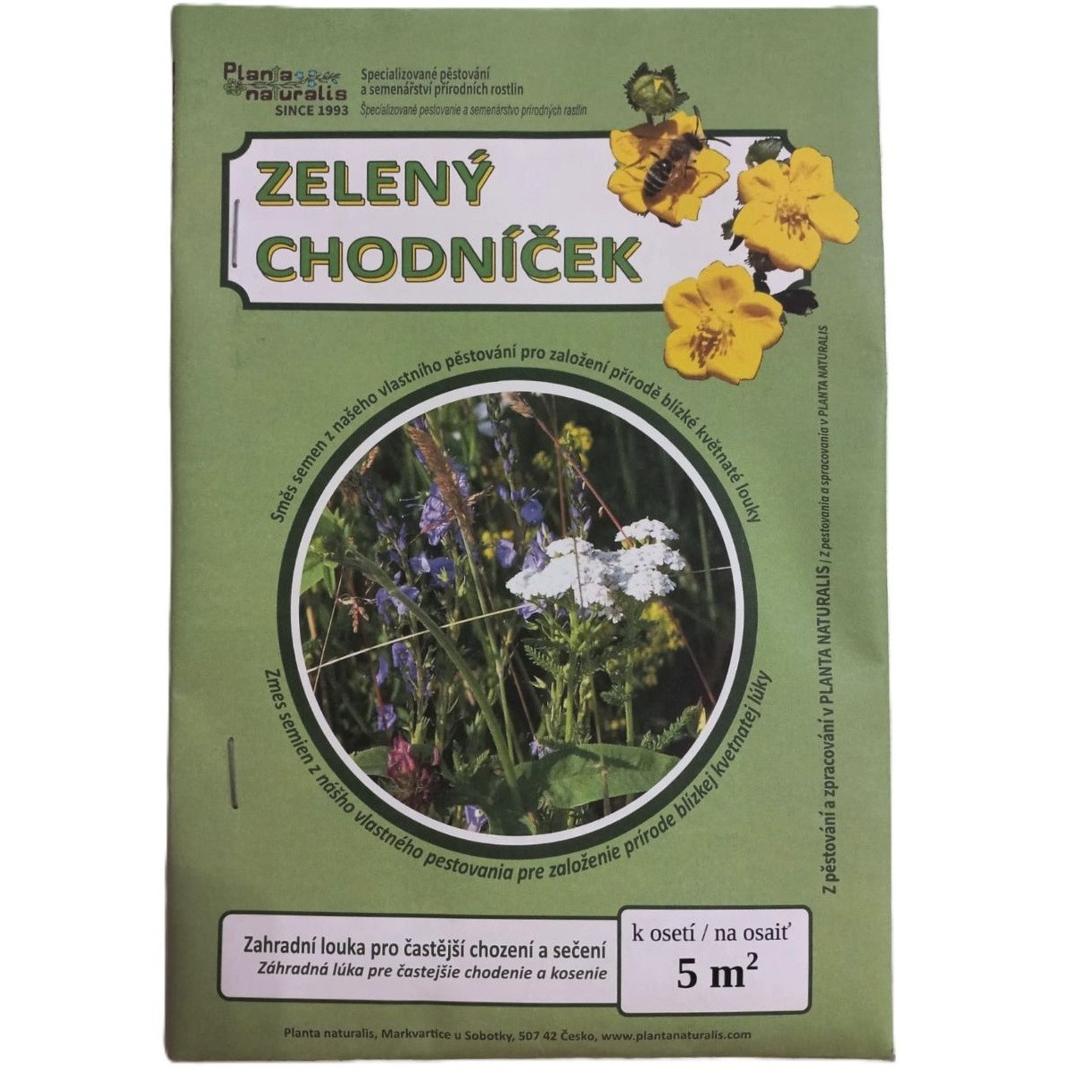 Zielony chodniczek - nasiona Planta Naturalis - mieszanka - 10 g