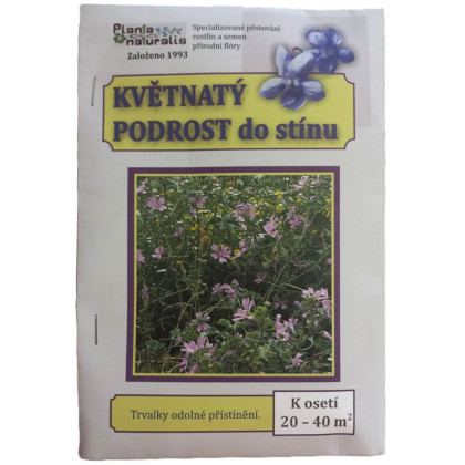 Kwiecisty podszyt do cienia - nasiona Planta Naturalis - mieszanka - 40 g