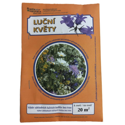 Kwiaty łąkowe do wzbogacenia runa - nasiona Planta Naturalis - mieszanka - 40 g