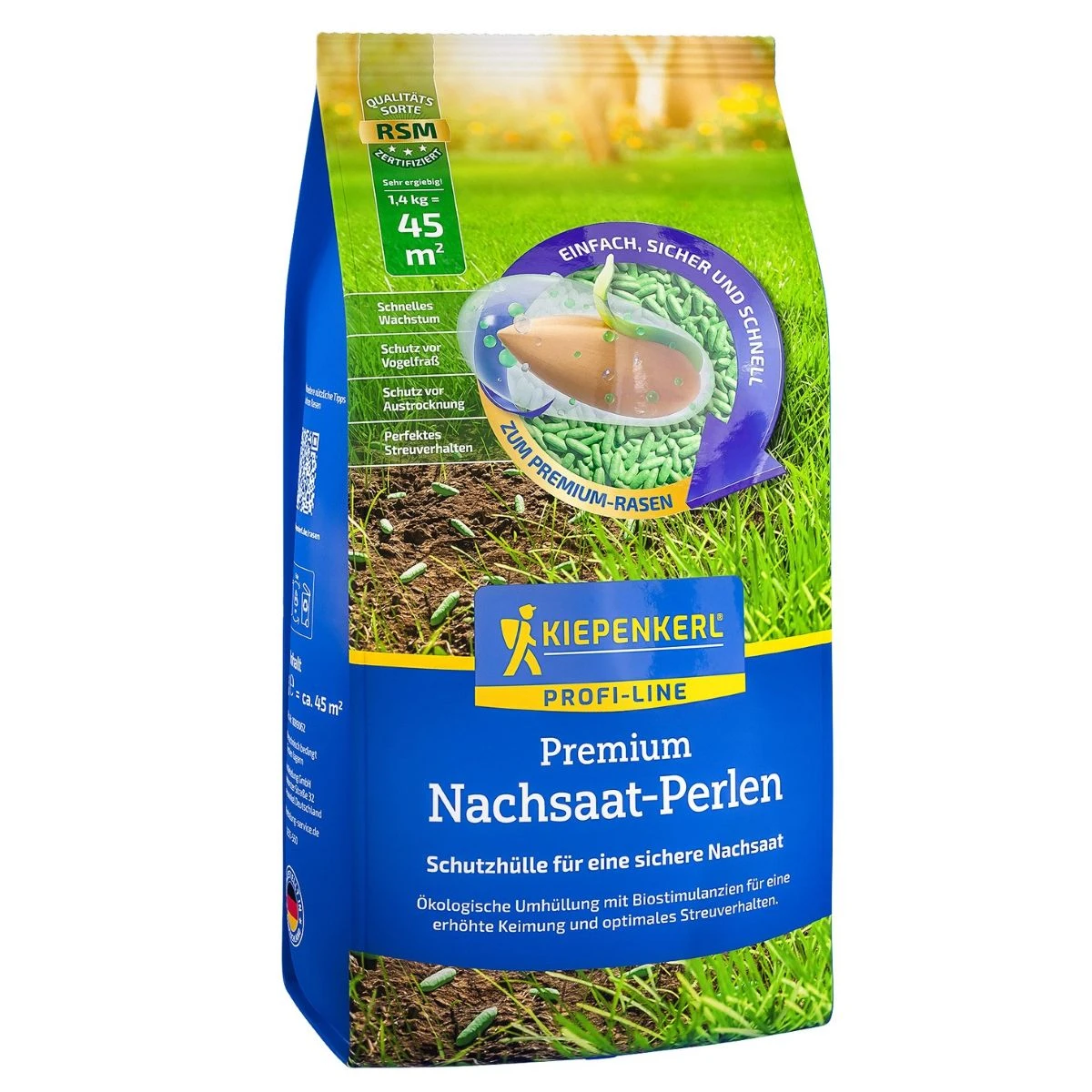 Perły dosiewne na dosiew trawnika - nasiona Kiepenkerl - mieszanka - 1,4 kg