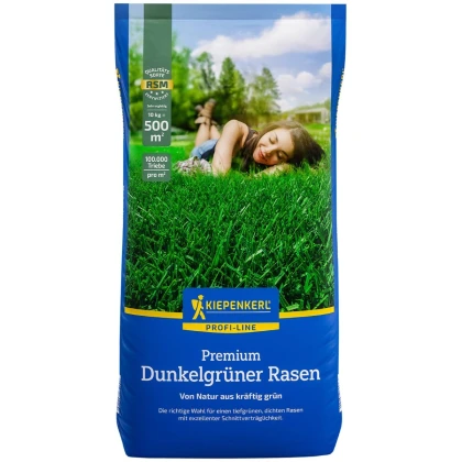 Ciemnozielony trawnik Premium Profi Line - nasiona Kiepenkerl - mieszanka - 10 kg