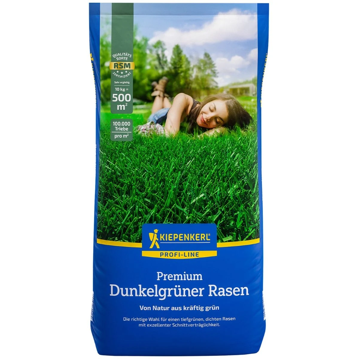 Ciemnozielony trawnik Premium Profi Line - nasiona Kiepenkerl - mieszanka - 10 kg