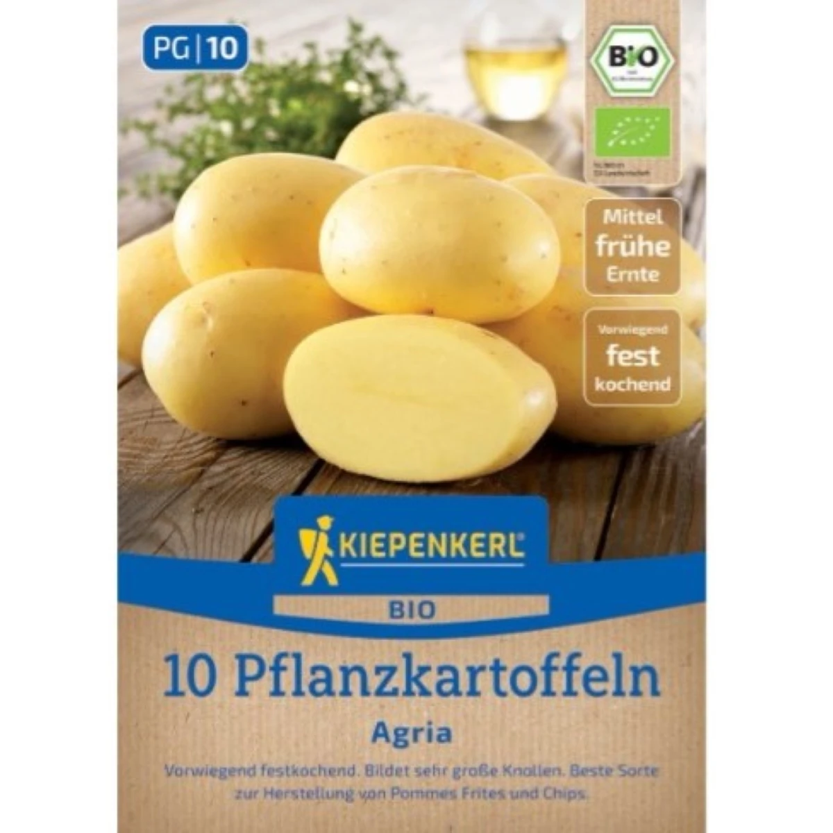 BIO ziemniaki sadzeniaki Agria – sprzedaż sadzeniaków w jakości BIO