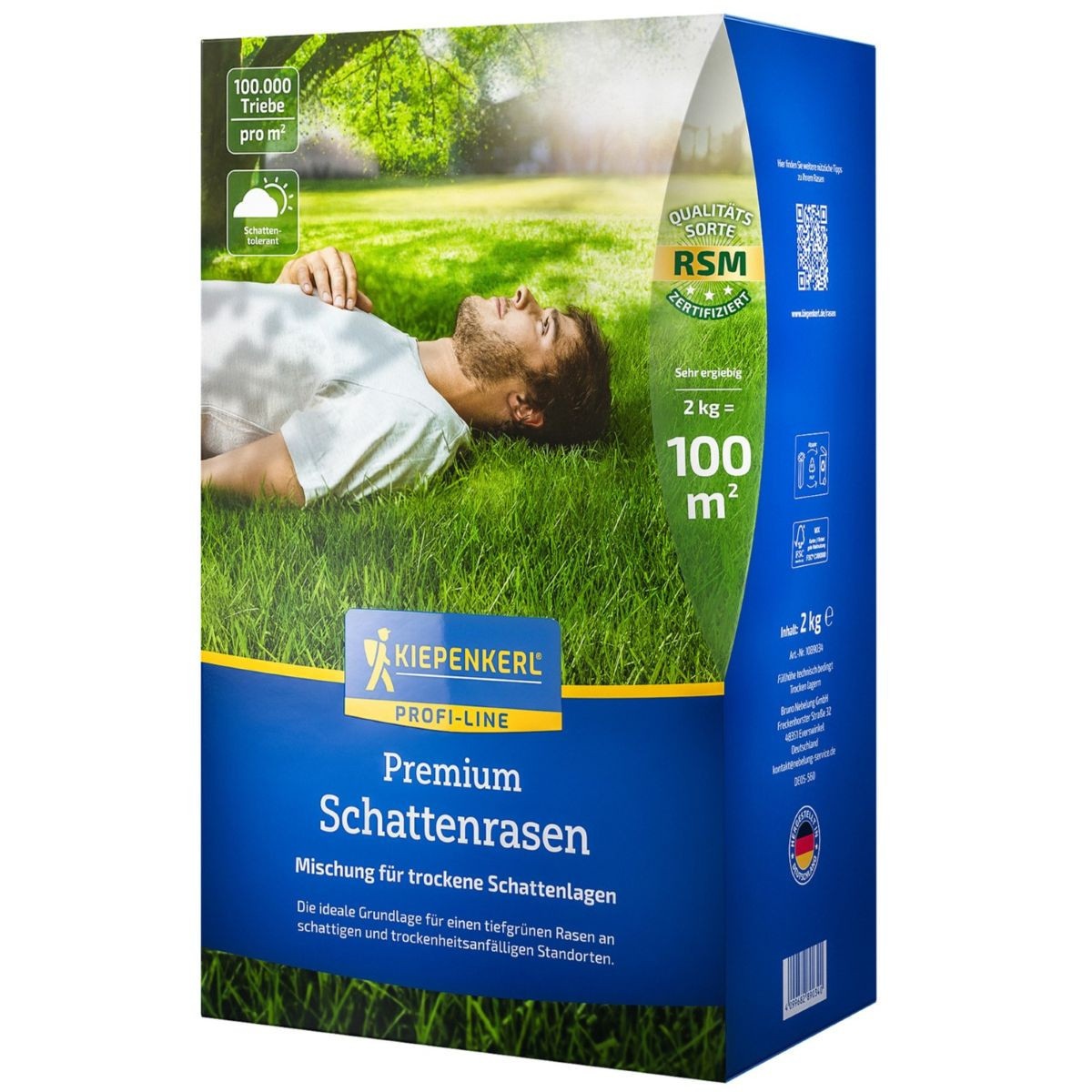 Trawa do miejsc zacienionych - nasiona Kiepenkerl - mieszanka - 2 kg