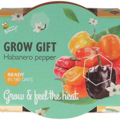 Mini zestaw do uprawy papryczki chili – Buzzy Grow Gifts – Pieterpik