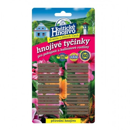Hoštické hnojivé tyčinky - hnojivo - 30ks