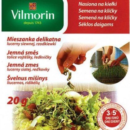 Jemná směs - semena na klíčky - 20 g