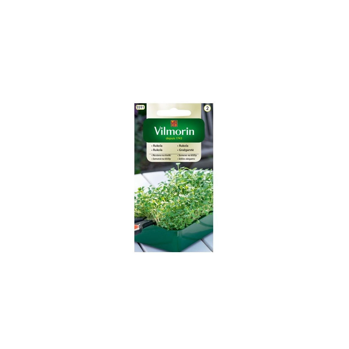 Rukola - semena na klíčky - 10 g