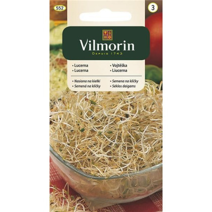 Vojtěška - semena na klíčky - 20 g