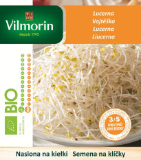 Vojtěška - bio semena na klíčky - 15 g