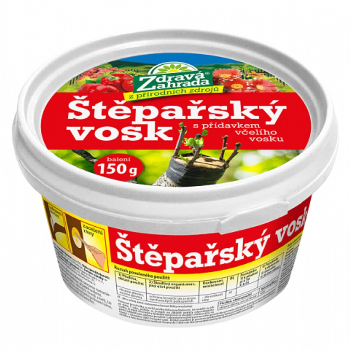 Vosk štěpařský - Zdravá zahrada - 150 g