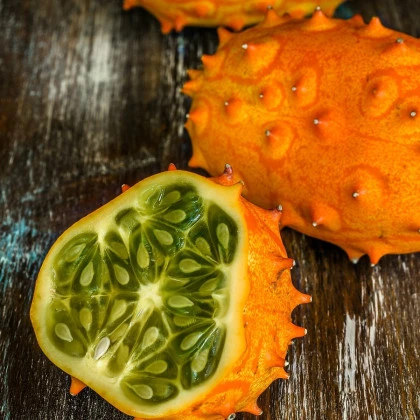 Africký meloun - Kiwano - Cucumis metuliferus - semena kiwana - 8 ks